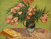 Vincent Van Gogh Vase with Oleanders and Books France oil painting artist